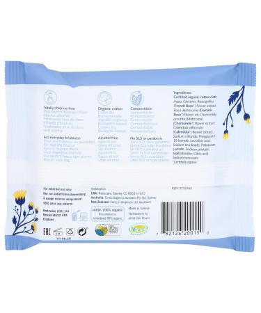 Buy Natrcare LLC 0151 Organic Feminine Wipes - Eco-Friendly Hypoallergenic International Shipping - Buy Online on GoSupps.com