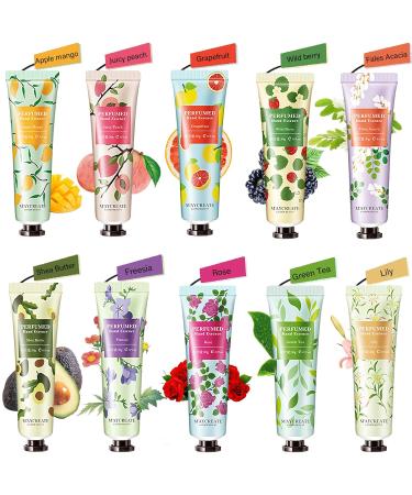 Smobea Plans Fragrance Cream Set - 20 x 30ml Mini Hand Creams | Deep Moisturizing & Nourishing with Aloe & Vitamin E | Perfect Gift Set for Daily Moisture - Buy Online on GoSupps.com
