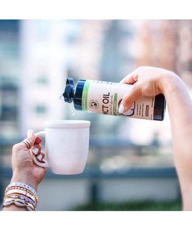 Great Lakes Wellness Organic MCT Oil from Coconut - 16 Oz | Premium Quality - Buy Online on GoSupps.com