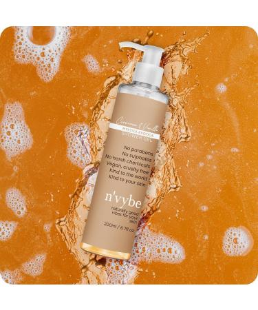 NH Body Wash Shower Gel - Cinnamon & Vanilla | Aloe Vera & Almond Oil for All Skin Types | Paraben-Free 200ml - Hydrating Body Wash for Men & Women - Buy Online on GoSupps.com