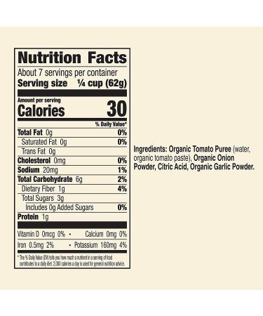 Muir Glen Organic Canned Tomato Sauce  No Salt Added  15 oz. - Buy Online on GoSupps.com