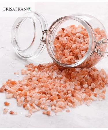FRISAFRAN | Sel Rose De l'Himalaya Gros 500g | sel grain | 100% naturel et non raffin | Haute teneur en min raux | Origine Pakistan | GRAND | sel himalaya | Rose | sel himalaya rose | Pas D'additifs - Buy Online on GoSupps.com