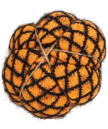 Handmade Fabric Pumpkin Halloween Pumpkin Exquisite Soft Wool Pumpkin Decorative Fabric Pumpkin Autumn Decorations(Yellow) - Buy Online on GoSupps.com