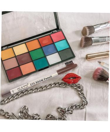 Mikinona 12pcs Eyebrow Pencil with Brush Eyebrow Pen Easy Coloring Brow Pencil Cosmetic Pencils Wood - Buy Online on GoSupps.com