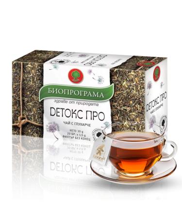 KUKER Detox Tea Bags with Dandelion Turmeric Nettle Tea Ginger and Basil - Detox Drink Herbal Teas Dandelion Tea Calming Tea & Relaxing Tea Dandelion Root Tea - 20 Tea Bags 30g - Buy Online on GoSupps.com
