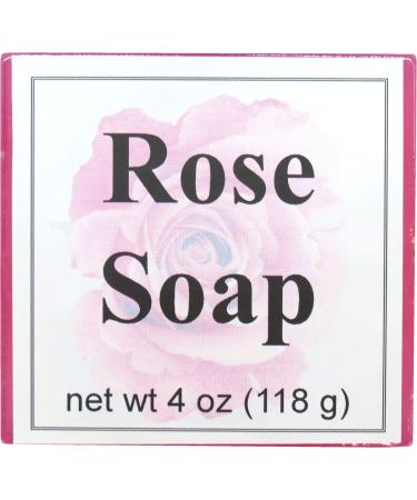 Rose Glycerin Soap by Eclectic Lady 4 oz Bar