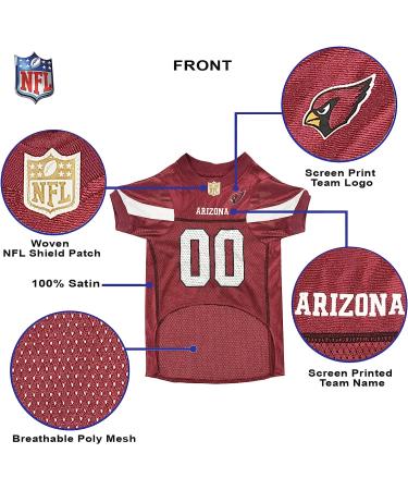 NFL Chicago Bears Mesh Jersey for Cats and Dogs- Small Arizona Cardinals - Buy Online on GoSupps.com
