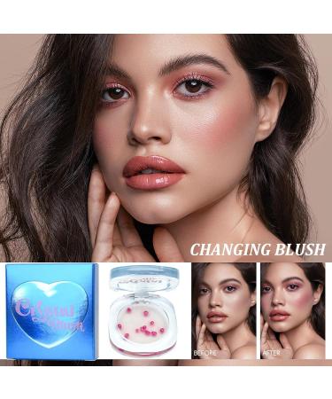 Gitekain Color Changing Blush Transparent Facial Blusher Long Lasting Blush MultiPurpose Tinted Cream Blush Blush for Cheeks Eyes Lips Warm Color Changing Blush Natural Color Changing - Buy Online on GoSupps.com