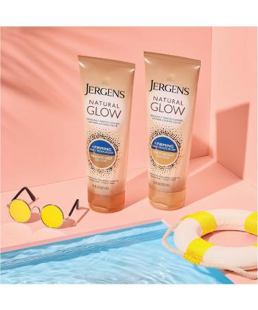 Jergens Natural Glow Sunless Tanning Lotion | Medium to Tan Skin | 7.5oz Daily Moisturizer with Antioxidants & Vitamin E - International Shipping Available - Buy Online on GoSupps.com