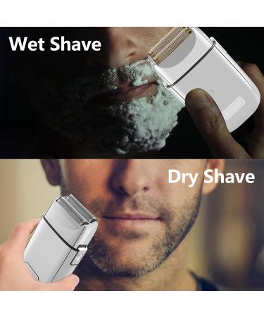 KEMEI Metal Professional Double Electric Shaver for Men | Cordless Rechargeable Razor & Beard Trimmer | Barber Supplies - Shop Internationally - Buy Online on GoSupps.com