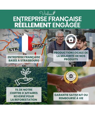  virhea White Clay Powder 100g - Acne Face Mask - Natural Face Care for Sensitive Skin - Kaolin Surfine Clay - Purifying Face Mask for Men and Women - Buy Online on GoSupps.com