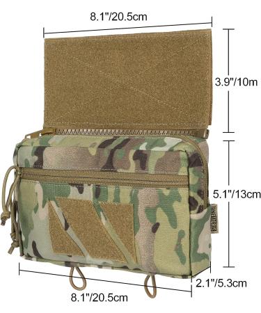 OneTigris PLUS1S Dump Pouch | Tactical Fanny Pack for Vest & Chest Rig | Multicam - Buy Online on GoSupps.com