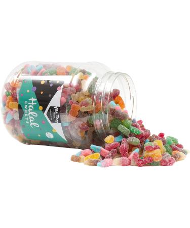 Mr Beez Sweets | Halal Sweets Selection | Fizzy Mix | HMC Halal Certified | 27x14cm | 1700 Grams - Buy Online on GoSupps.com