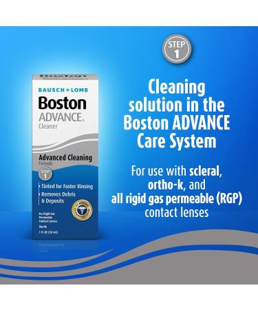 4 Best Contact Lens Solution for Gas Permeable Lenses - Boston Advance 1 Fl Oz - Buy Online on GoSupps.com