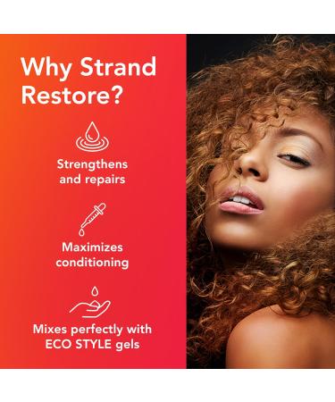 Buy Eco Style Gel Booster Strand Restore - Nourish & Revitalize Your Hair - International Shipping Available - Buy Online on GoSupps.com