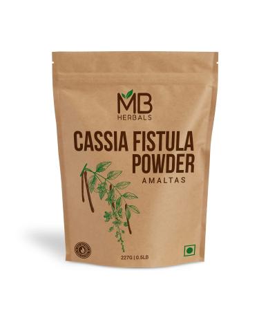 MB Herbals Cassia Fistula Powder 8 oz (227G / 0.5LB) | Amaltas Powder | Derived from Cassia Fistula Beans