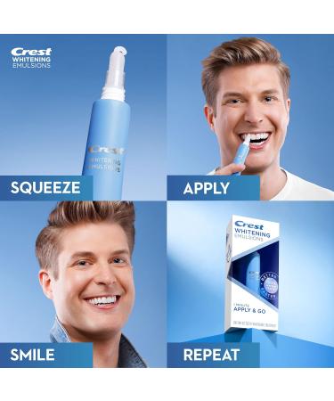Crest Whitening Emulsions Gel Kit with LED Light + On-The-Go Pens - 0.63oz + 0.35oz (x2) - Buy Online on GoSupps.com