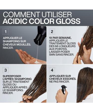 REDKEN - Gentle Color Protecting Shampoo - Long Lasting Color & Intense Shine - Sulfate-Free Formula with Acidic pH - Vitamin E & Arginine - Colored & Dull Hair - Acidic Color Gloss - 300ml - Buy Online on GoSupps.com