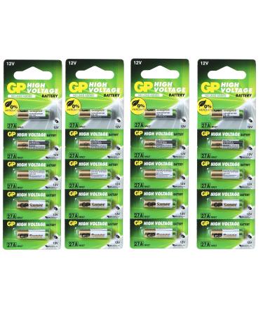 20 GP MN27 G27A A27 27A 12V Batteries