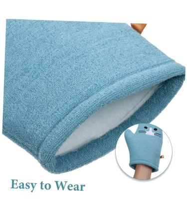 Housoutil 10 Pairs Cartoon Body Scrubbing Mitts - Child Bath Wipes & Sponge Shower Supplies for Clean & Fun Bath Time - Buy Online on GoSupps.com