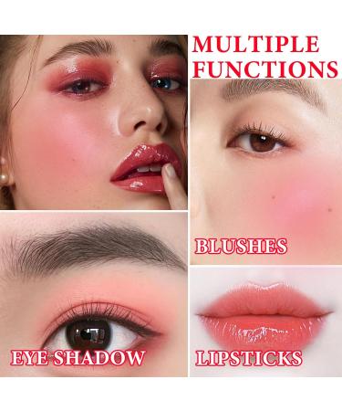 4Pcs Lip Tint Stain Set - Long Lasting Mini Liquid Lipstick | Non-Sticky Matte Velvet Lip & Cheek Tint | Waterproof & Moisturizing Lip Makeup - Buy Online on GoSupps.com
