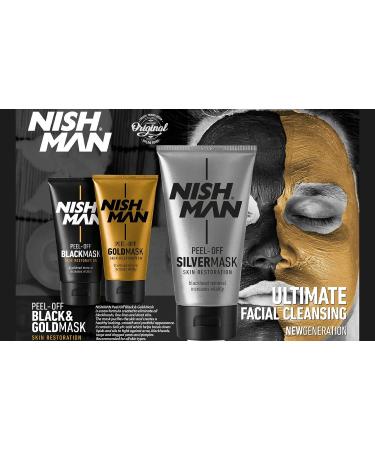 Nishman Skin Care Series Silver Peel Off Mask 150ml - Revitalize Your Skin - Buy Online on GoSupps.com