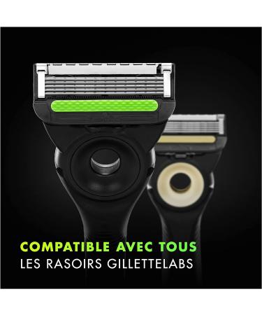 Gillette Labs with Peeling Bar - 9 Refill Packs for Men | Premium Shaving Solution - Buy Online on GoSupps.com