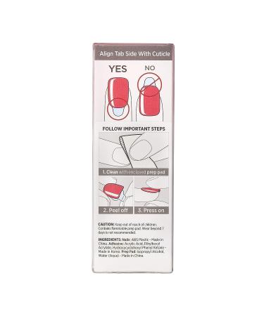 KISS imPRESS Gel Nail Kit, Corally Crazy, Short Length - Polish-Free Solid Color Manicure with PureFit Technology - Includes Prep Pad, Mini File, Cuticle Stick & 30 Fake Nails - Buy Online on GoSupps.com
