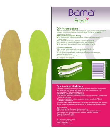 Bama Women's Fresh Insoles 21013000004/41 - Comfort & Support in Beige - EU Size 41/42 - Shop Internationally - Buy Online on GoSupps.com
