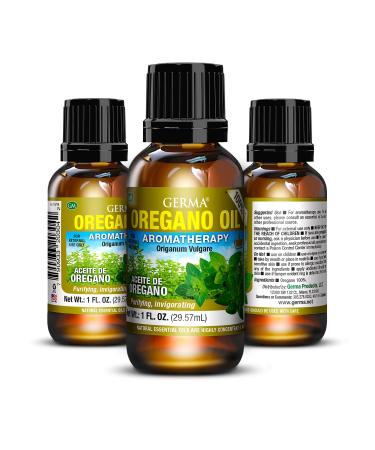 Germa Natural Oregano Oil Expectorant/Aceite de Oregano Natural Expectorante. 1oz.