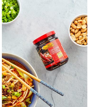 Lee Kum Kee Chiu Chow Chili Oil 205g (7.2oz) - Authentic Spicy Condiment - Buy Online on GoSupps.com