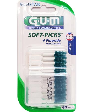 GUM Soft-Picks large pack of 6 6 x 40 pieces