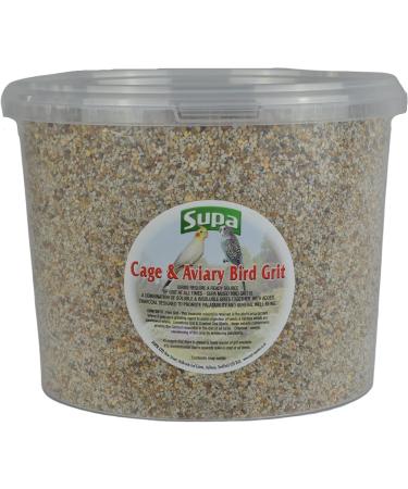 Supa Cage and Aviary Bird Grit 3 Litre Bucket Combination Of Soluble & Insoluble Grits and Charcoal Which Aids Good Health Aids Digestions And Increase Vitality (Package may vary) - Buy Online on GoSupps.com