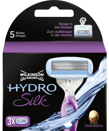 Wilkinson Sword Hydro Silk Razor Blades for Women Razors 3 Pcs - Buy Online on GoSupps.com