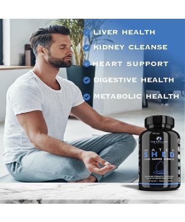 Water Pills Diuretic for Water Retention & Liver Detox - Kidney Cleanse & Bloating Relief with Green Tea, Cranberry & Dandelion Root - Vitamin B6, Chloride & Potassium for Weight Loss - Buy Online on GoSupps.com