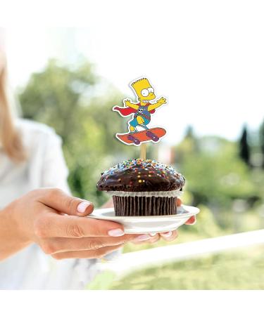 Seyal Brt Simpson cupcake topper Seyal Brt Simpson Cupcake Topper - Buy Online on GoSupps.com
