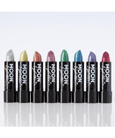 Holographic Green Glitter Lipstick - Moon Glitter 0.17oz - Buy Online on GoSupps.com