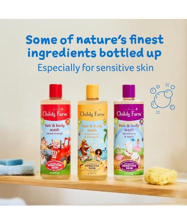 Childs Farm Watermelon & Pineapple Hair & Body Wash | 16.9 fl oz | Gentle for Kids | International Shipping - Buy Online on GoSupps.com