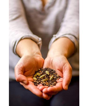 Golden Moon Tea Masala Chai Tea - 181 Servings - 1lb Pack - Organic Authentic Recipe - Buy Online on GoSupps.com