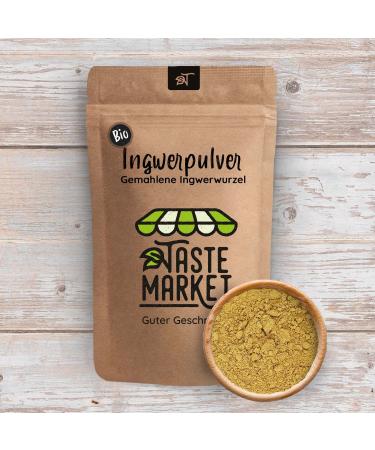 Buy 500g Organic Ginger Powder | Ground Ginger for Cooking & Tea | Pure Ginger Root Spice | Certified Organic Cultivation - Buy Online on GoSupps.com