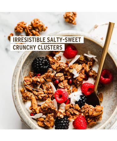 Purely Elizabeth Keto Granola Variety Pack - Gluten-Free, Non-GMO, MCT Oil - 8oz (Pack of 3) (Vanilla Almond Butter, Cinnamon Peanut Butter, Coconut Cashew) - Buy Online on GoSupps.com