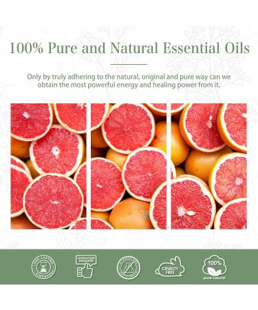 PHATOIL Grapefruit Essential Oil 30ML - Premium Grade Pure Oil for Diffusers, Aromatherapy, and Candle Making - Buy Online on GoSupps.com