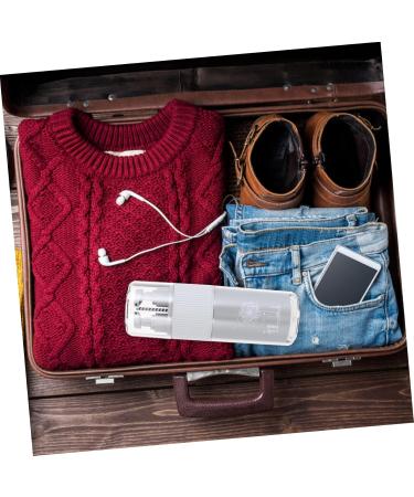 Beaupretty 5-Piece Travel Toothbrush Box Set | Toothbrush Holder & Organizer | Portable Storage Case for Toothbrushes & Toothpaste - Buy Online on GoSupps.com