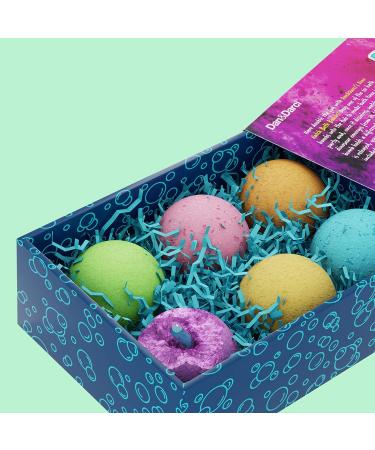 Dino Hatch Bath Bombs for Kids | Surprise Dino Capsule Inside | Educational Learning Cards | Kids Bath Bombs & Toys for Girls & Boys - Buy Online on GoSupps.com