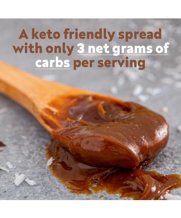 Keto Factory Dulce de Leche Milk Caramel Spread - Low Carb, No Added Sugar, Gluten-free - 15 Oz Jars (Pack of 2) - Buy Online on GoSupps.com