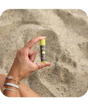 Sun Bum Lip Balm SPF 30 Stick - Broad Spectrum UVA/UVB Protection - Pineapple Flavored, Vegan & Paraben-Free - 0.15 oz - Buy Online on GoSupps.com