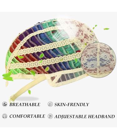 Buy Women's Rainbow Multi-Color Bunt Long Hair Wig | Carnival Halloween Cosplay | My Little Pony Style | Discoball Stil 3 - International Shipping - Buy Online on GoSupps.com