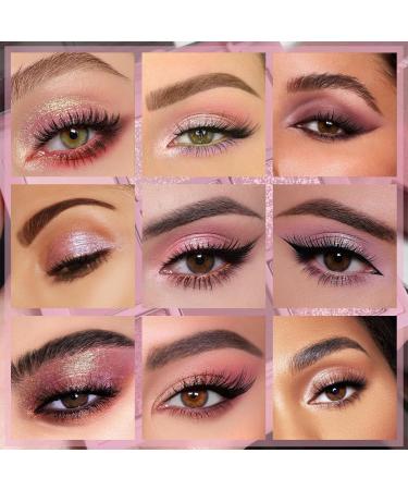 EONFAVE Pallet eyeshadow palette 9 colors highly pigmented blendable matte glossy waterproof and long lasting eye makeup palette - Buy Online on GoSupps.com