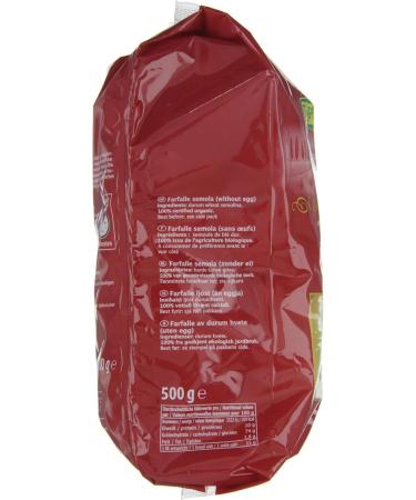  Rapunzel Rapunzel Farfalle Squash Pack of 6 x 500g bottles - Buy Online on GoSupps.com