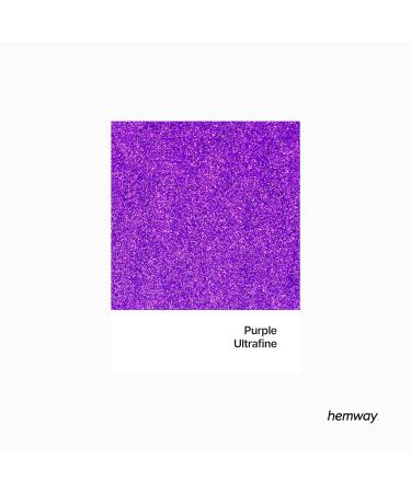 Hemway Ultra Sparkle Glitter Purple 100g - Multi-Purpose Epoxy Resin for Arts, Crafts, and Beauty - Cosmetic Grade - Body, Hair, Face, Nails, Weddings - Tumblers, Flowers, Premium Quality - Buy Online on GoSupps.com